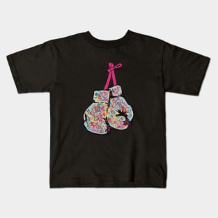 Pink Ribbon Fighter Kids T-Shirt